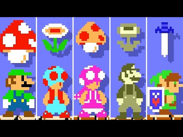 Super Mario Maker 2 - All Characters Super Mario Bros. Power-Ups