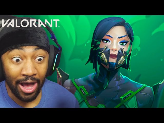 Overwatch Fan Reacts to VALORANT (Agent Abilities & Spike Rush)