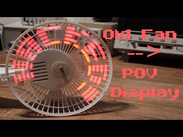 HACKED!: Old Fan becomes a POV Display