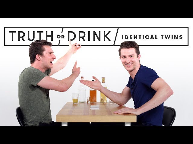 Identical Twins Play Truth or Drink | Truth or Drink | Cut