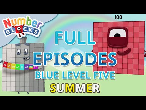 Numberblocks - BLUE LEVEL 5 | #LearningFromHome