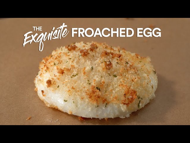 Exquisite FROACHED Egg!