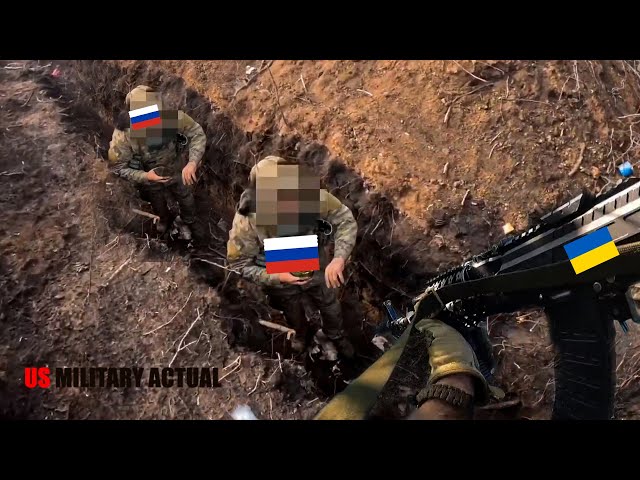GoPro Live Footage❗how Ukrainian Troops Brutally Destroy Russian Soldier Donetsk region
