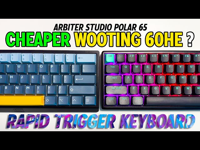 Cheap AND Premium Rapid Trigger Gaming Keyboard - (Polar 65)