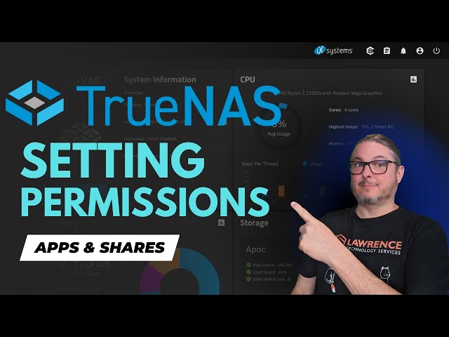 TrueNAS Scale: A Step-by-Step Guide to Dataset, Shares, and App Permissions