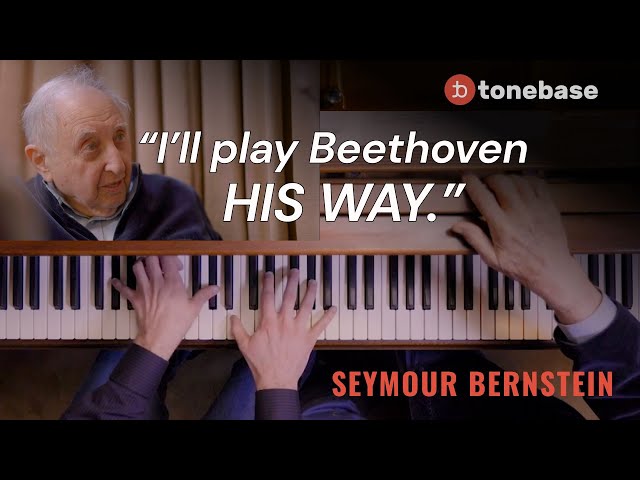 Seymour Bernstein on Beethoven: Technique & Interpretation (Interview at the piano)