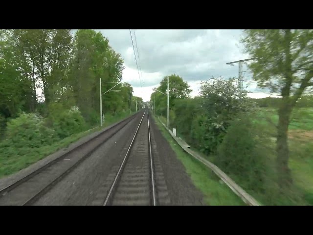 Cab ride train; Emmerich am Rhein-Arnhem Goederen (20240428)