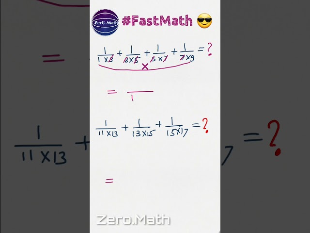 Addition Of fractions #shorts #youtubeshorts #fraction #multiplication #math