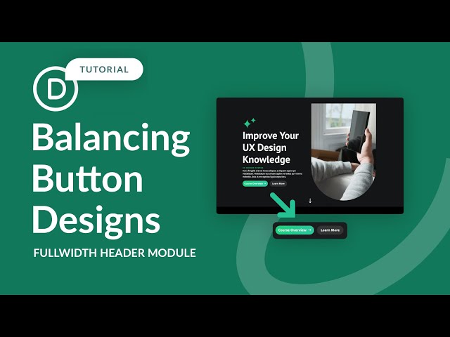 How to Balance the Primary & Secondary Buttons in Your Divi Fullwidth Header Module