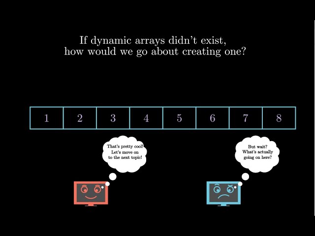 What if you had to invent a dynamic array?