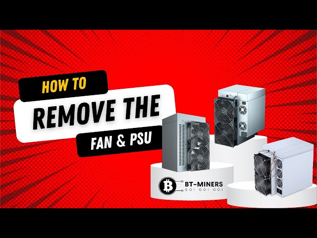 How to Remove the Fan and PSU