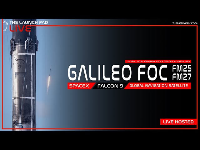 LIVE! SpaceX Final B1060 Flight | Galileo FOC FM25 & FM27 Launch