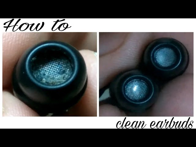 How to easily clean In-Ear Headphones - Remove wax from earbuds