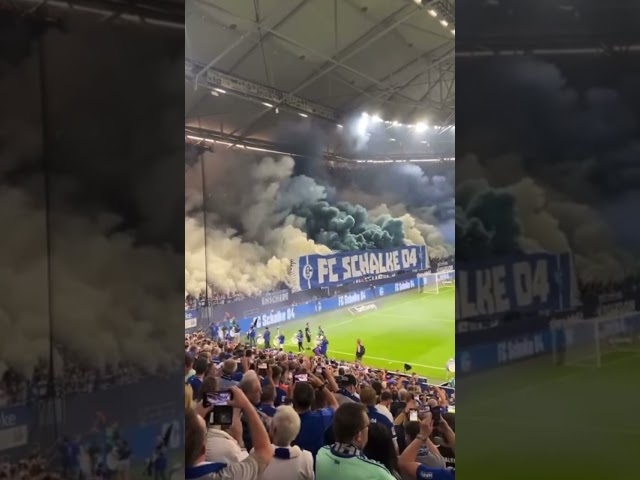Schalke Ultras mit spektakulärer Rauch-Show 😱🔥 FC Schalke 04 - 1. FC Magdeburg