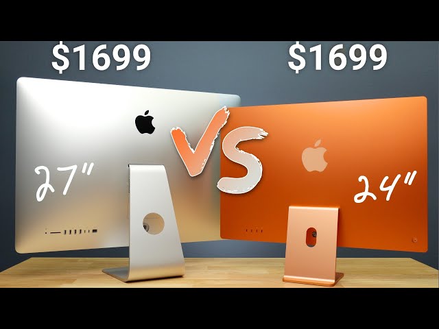 M1 iMac Mid-range vs 2020 iMac for SAME PRICE! 24 vs 27