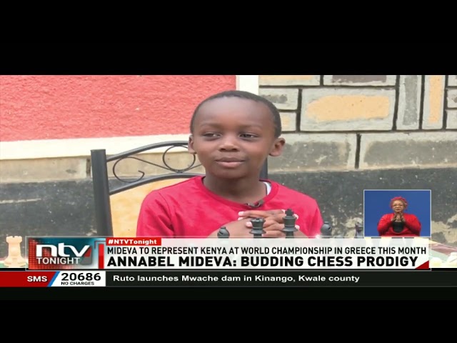 9-year-old Annabel Mideva to represent Kenya at world chess championship in Greece