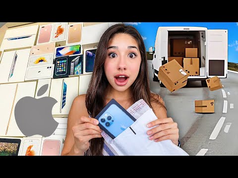 I Bought 100 LOST iPhone Packages