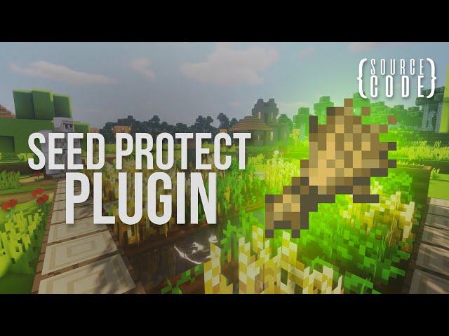 How to protect your crops in Minecraft! 🌱