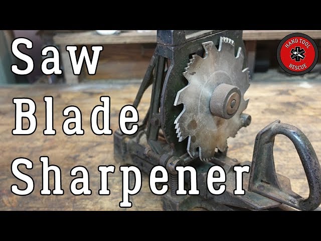 Antique Saw Blade Sharpener [Restoration]
