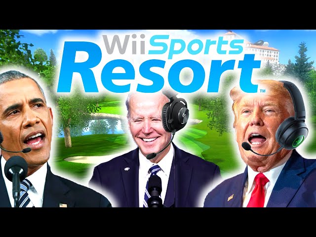 US Presidents Play Wii Sports Resort Golf (AGAIN)