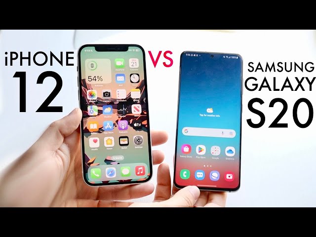 iPhone 12 Vs Samsung Galaxy S20 In 2022! (2 Years Later) (Comparison)