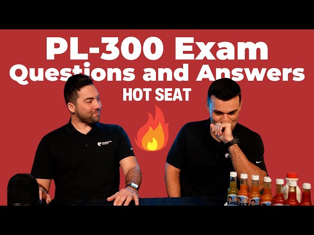 PL-300 Certification Exam Questions & Answers - Hot Seat Challenge (Ep. 1)