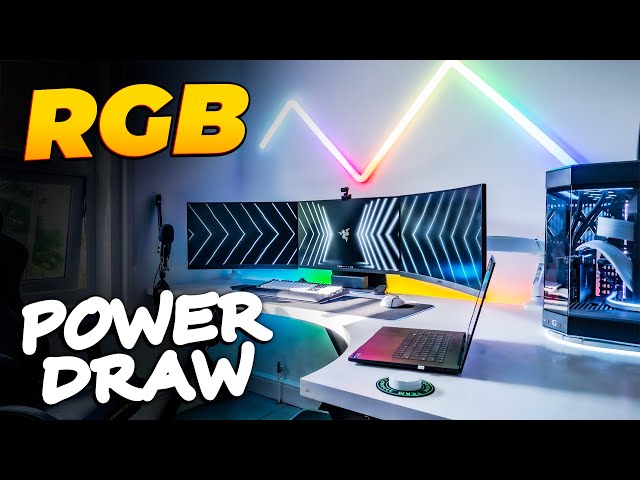 How much POWER does RGB lighting really use?