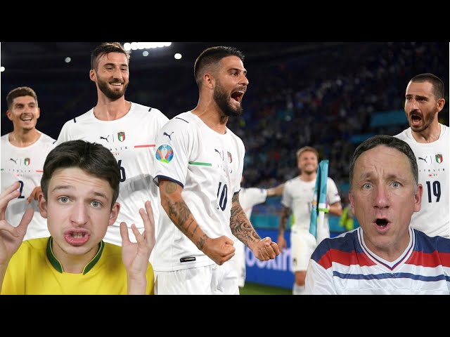 TURKEY 0-3 ITALY HIGHLIGHTS REACTION - EURO 2020