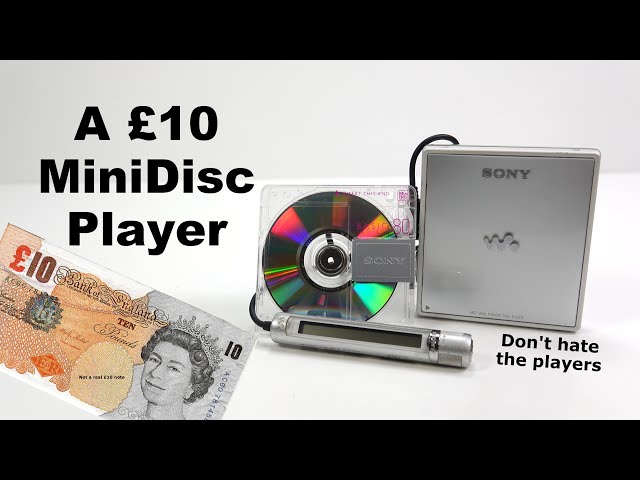 A MiniDisc Player for £10 - Will it work? What’s the catch?