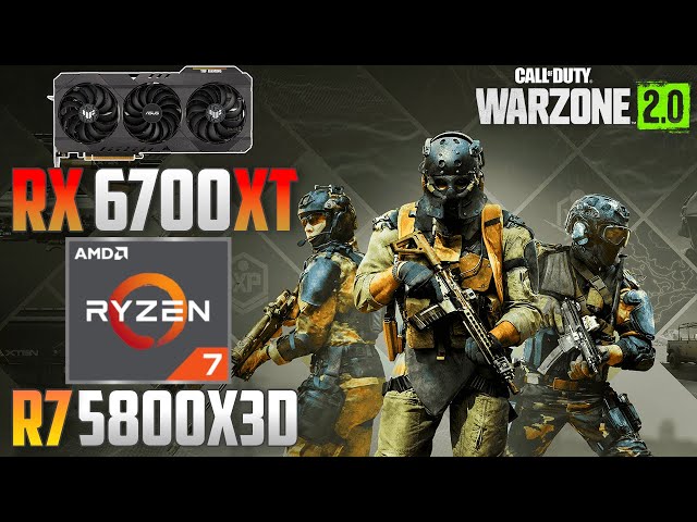 Warzone 2 : RX 6700 XT + R7 5800X3D | 4K - 1440p - 1080p | High & Low | FSR