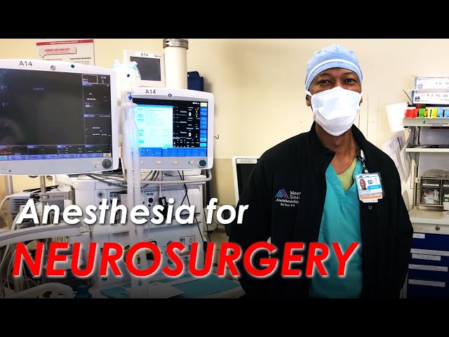 Anesthesia for Neurosurgery - Interview with Neuroanesthesia Chief Dr. Ben Toure