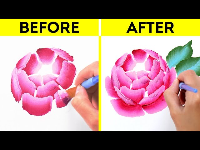 AMAZING DRAWING TIPS FOR BEGINNERS || STROKE PAINTING TECHNIQUE EXPLAINED
