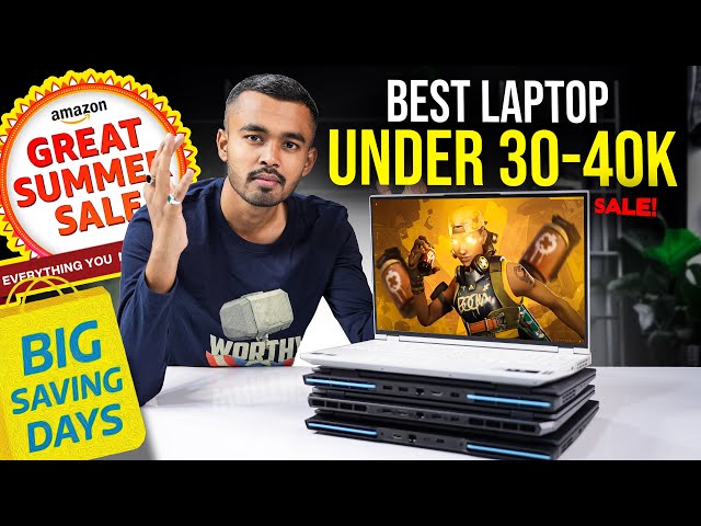 Best Laptops under 30000 to 40000 in 2024 for Students 💥 Gaming | Amazon Great SUMMER Sale 2024