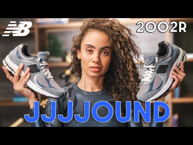 Jjjjound's FIRST 2002R!  New Balance x Jjjjound 2002R Storm Blue On Foot Review and How to Style