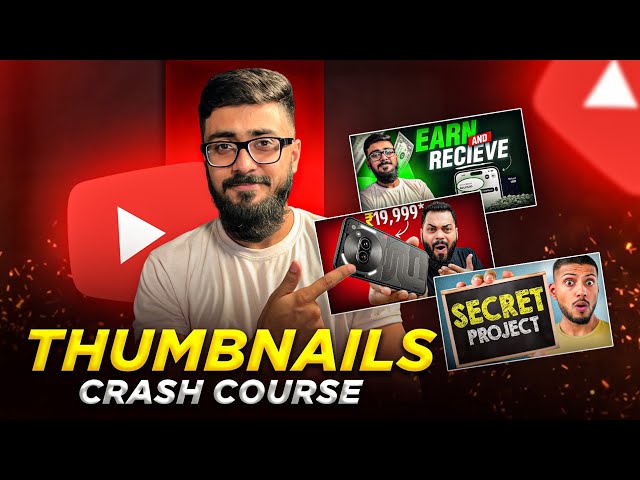 YouTube Thumbnail Design Complete Course | How To Make Engaging YouTube Thumbnails