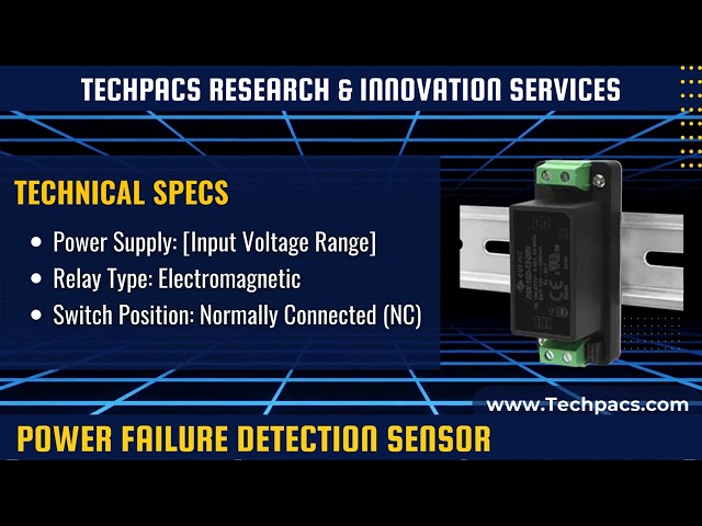 Power Failure Detection Sensor Detailed Description,Applications and Technical Specifications