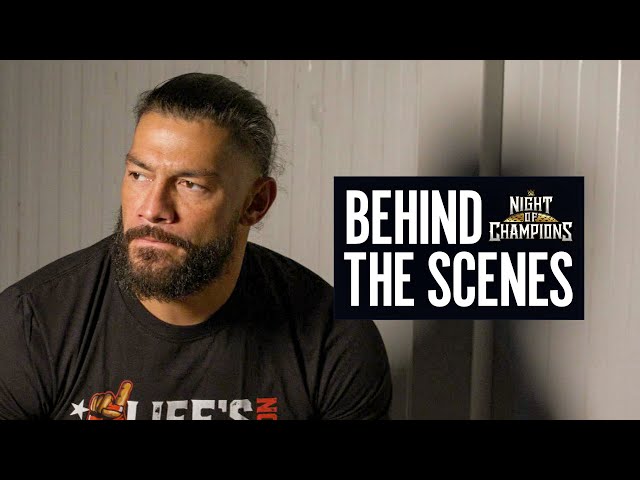 Behind the scenes of WWE Night of Champions 2023