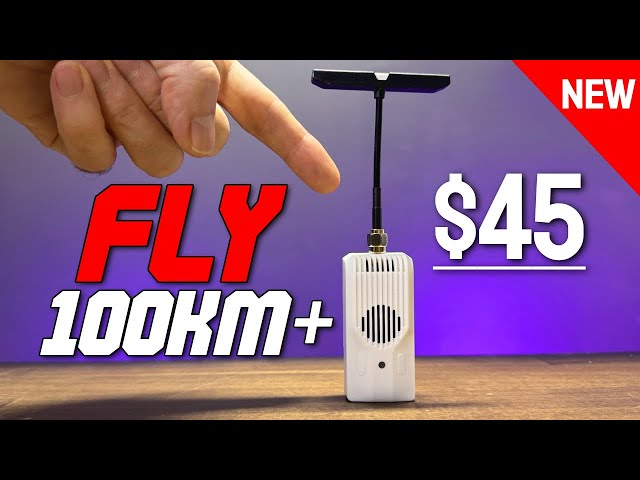 Fly 100km+ with this $45 ELRS Long Range Fpv Module! - HOT!