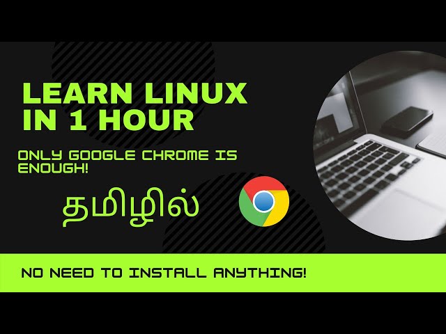 Learn LINUX in 1 hour for beginners(Tamil) | Linux commands