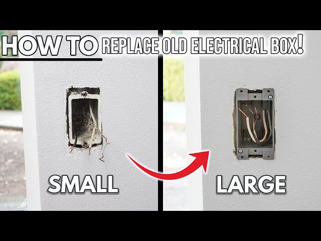 How To Replace An Electrical Outlet Box On Drywall | DIY J-Box Install For Beginners!