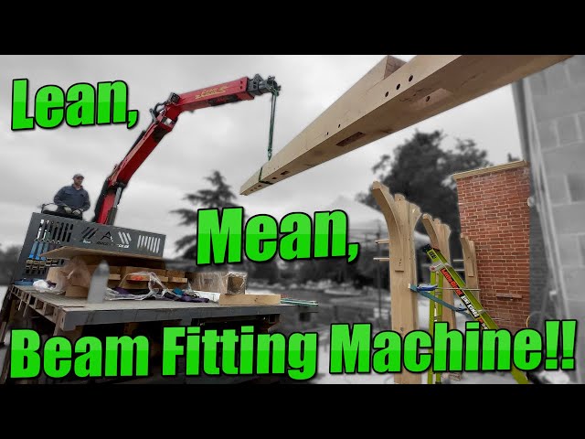 Installing Beams With someone Who Does Logging For A Living
