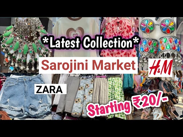 Sarojini Nagar Market Delhi | Latest Summer Collection 2024 With Shop Number #sarojininagar #market