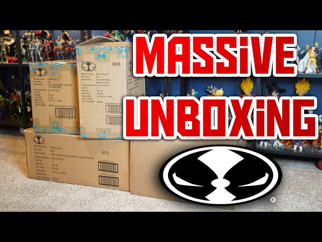 Massive Unboxing from McFarlane Toys