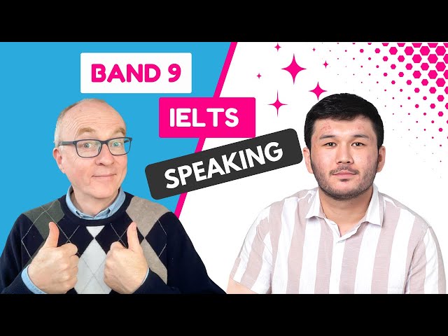 IELTS Conversation with a Band 9 Student