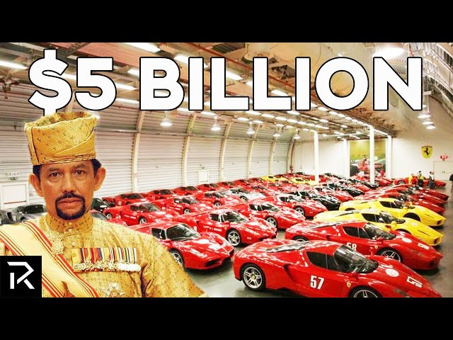 Inside the Sultan of Brunei’s $5 Billion Dollar Car Collection