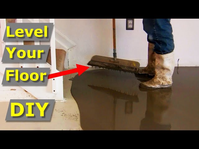 How to Self Level Concrete Floors Like Pros - Self Leveler