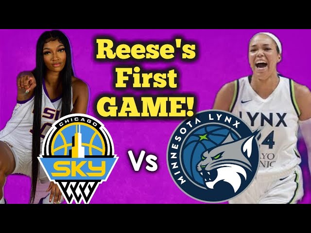 Angel Reese and Kamilla Cardoso's First Game | Chicago Sky Vs Minnesota Lynx