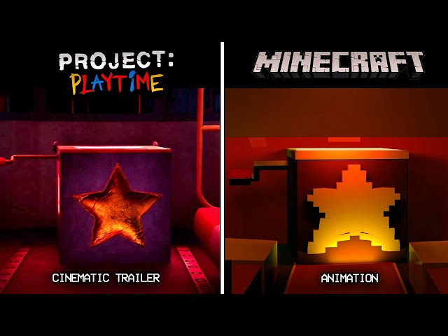 Official Cinematic Trailer | Project Playtime VS Minecraft