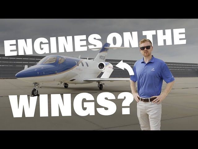 Why are the HondaJet's Engines Mounted Over the Wings?  | HondaJet Studio