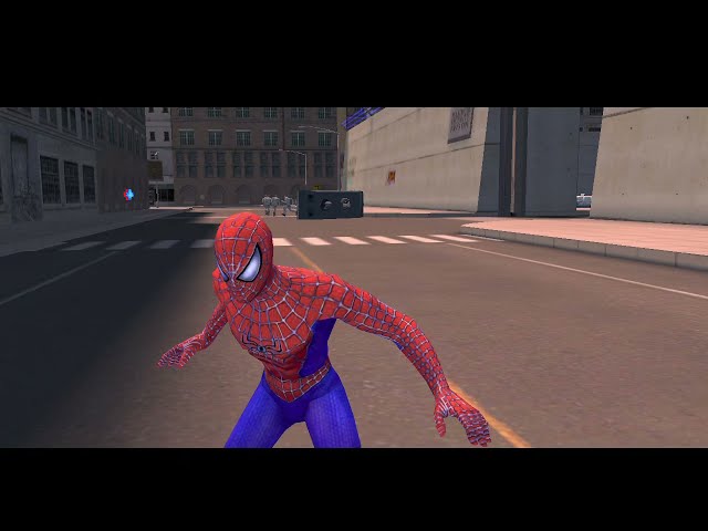 Fight with Rhino - Spider Man 2 - The Game
